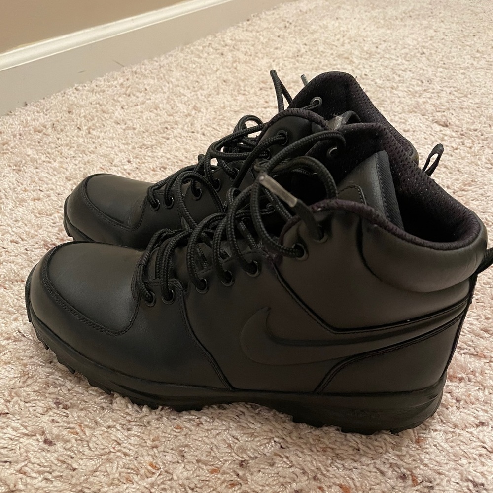 Nike Manoa Leather Boots Black ACG